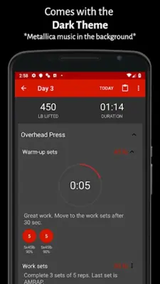 PERSEUS Workout Gym Log android App screenshot 11